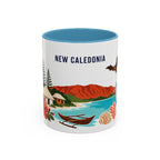 New Caledonia Coffee Mug | Travel Souvenir Accent Mug | Country Gift Ceramic Cup 11oz 15oz