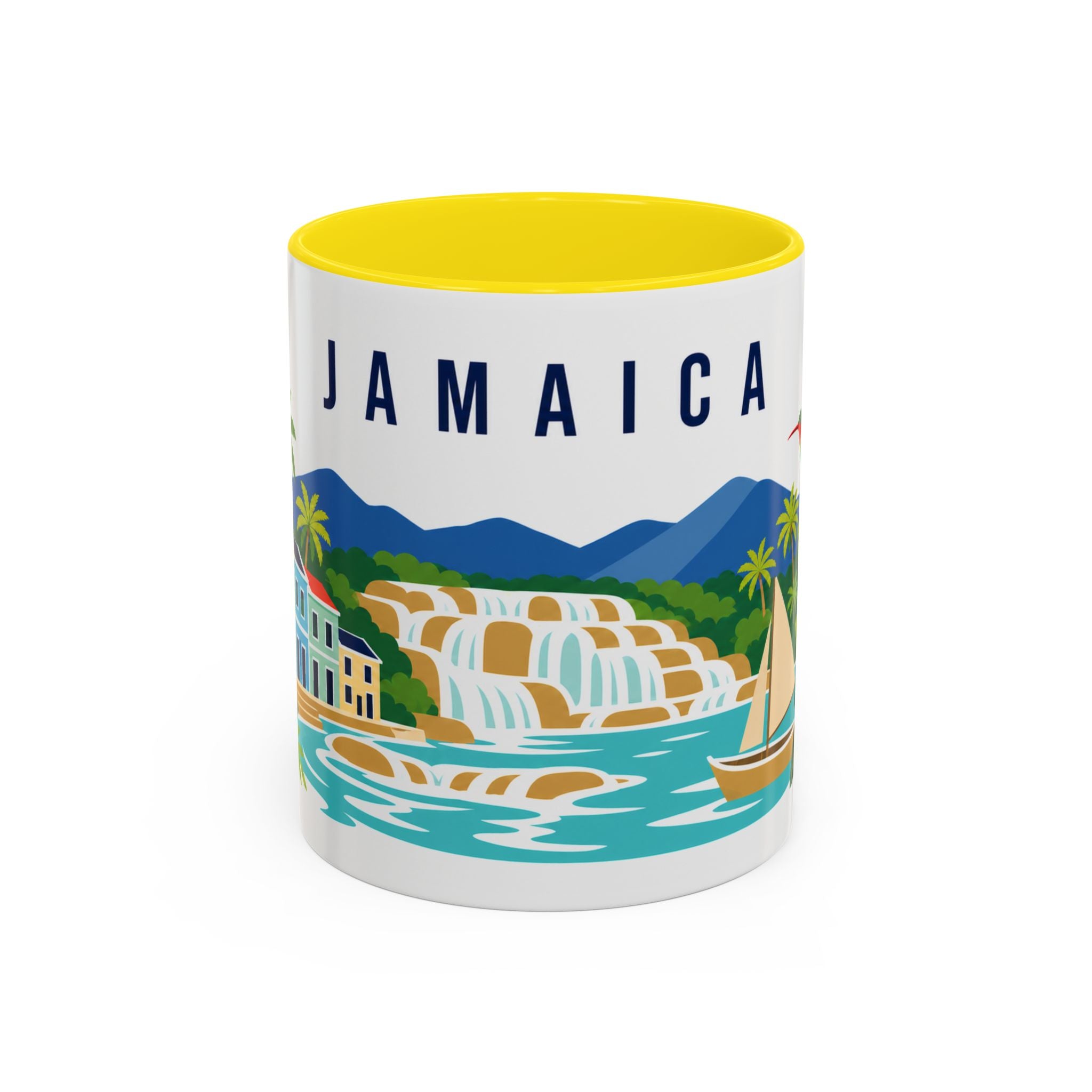 Jamaica Coffee Mug | Travel Souvenir Accent Mug | Country Gift Ceramic Cup 11oz 15oz