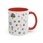 Savannah Christmas Mug | Watercolor City Souvenir, Travel Memories Cup