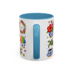 Honolulu Illustrated Travel Mug | City Souvenir Accent Coffee Mug | 11oz 15oz Ceramic Cup
