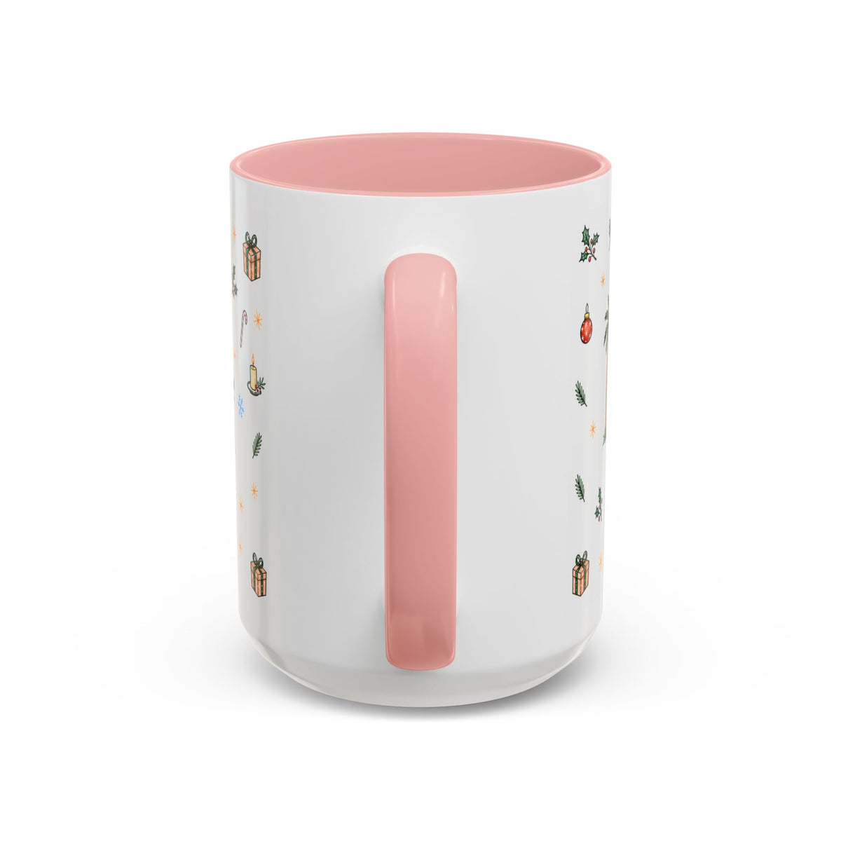 Los Angeles Christmas Mug | Watercolor City Souvenir | Ceramic Coffee Cup (11oz or 15oz)