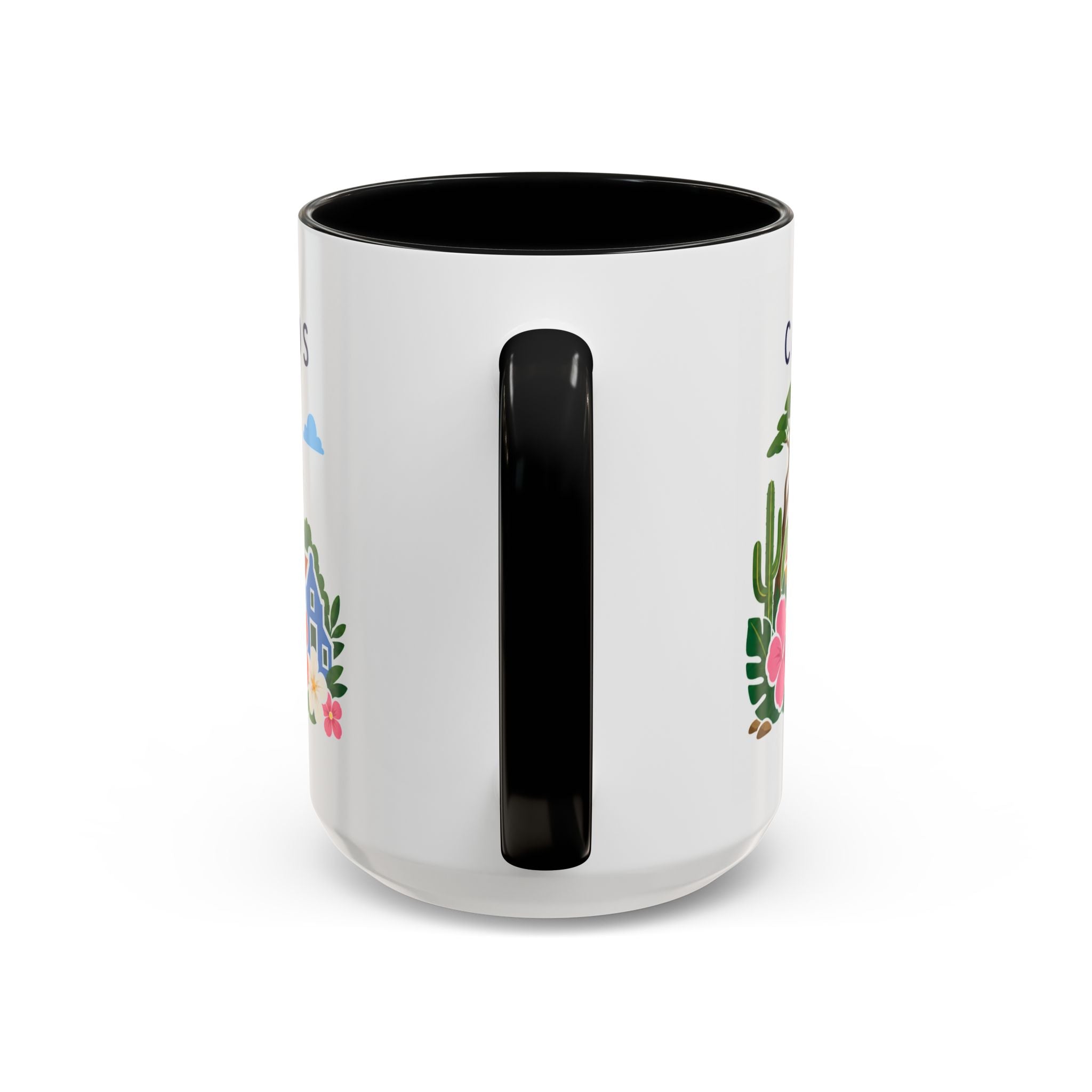 Caribbean Netherlands Coffee Mug | Travel Souvenir Accent Mug | Country Gift Ceramic Cup 11oz 15oz