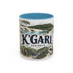 K'gari Mug, Australia Travel Souvenir, Bucket List Gift, Accent Ceramic Coffee Mug 11oz 15oz