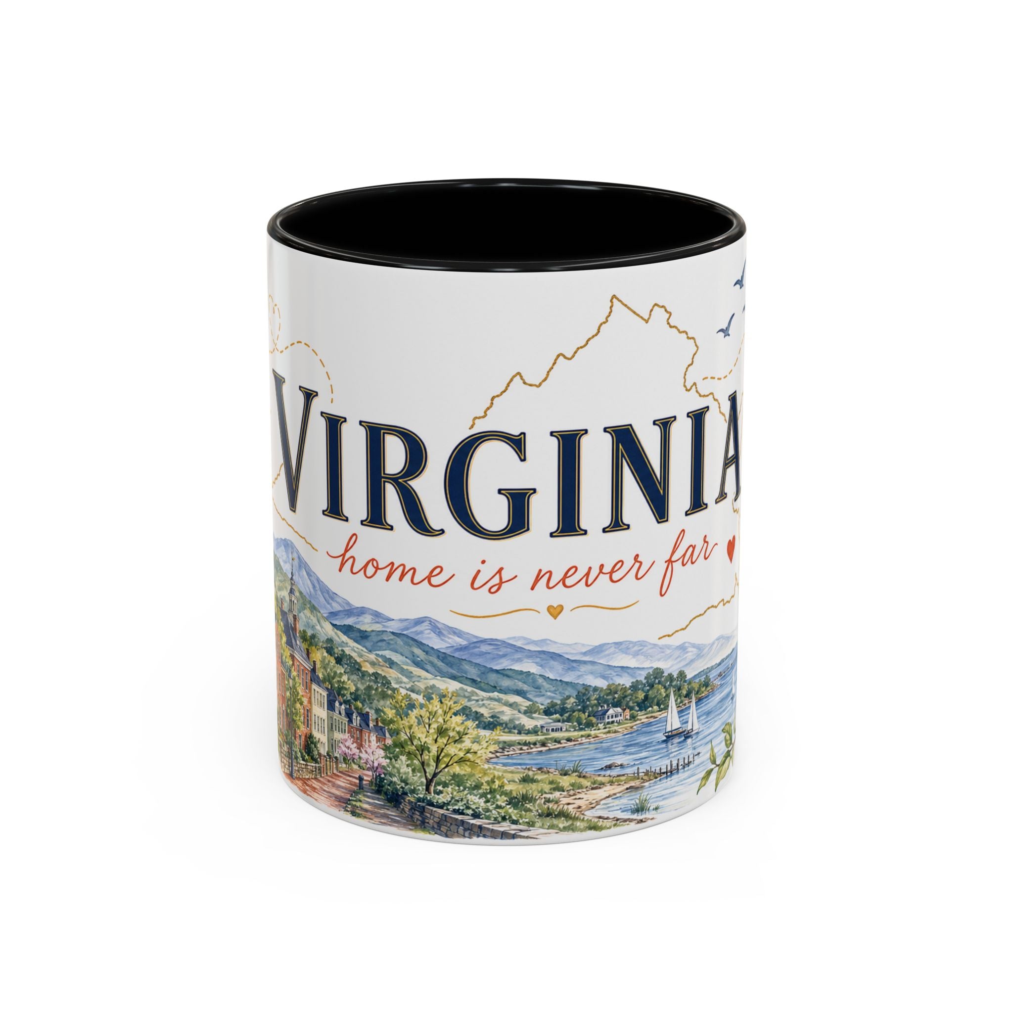 Virginia Home State Mug | Moving Away, Long Distance Friendship Gift Cup