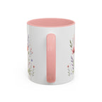 Personalized Kindergarten Teacher Mug | Custom Name Wildflower Rainbow Cup | Back to School Gift