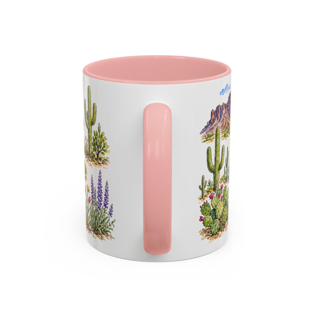 Mesa Illustrated Travel Mug | City Souvenir Accent Coffee Mug | 11oz 15oz Ceramic Cup