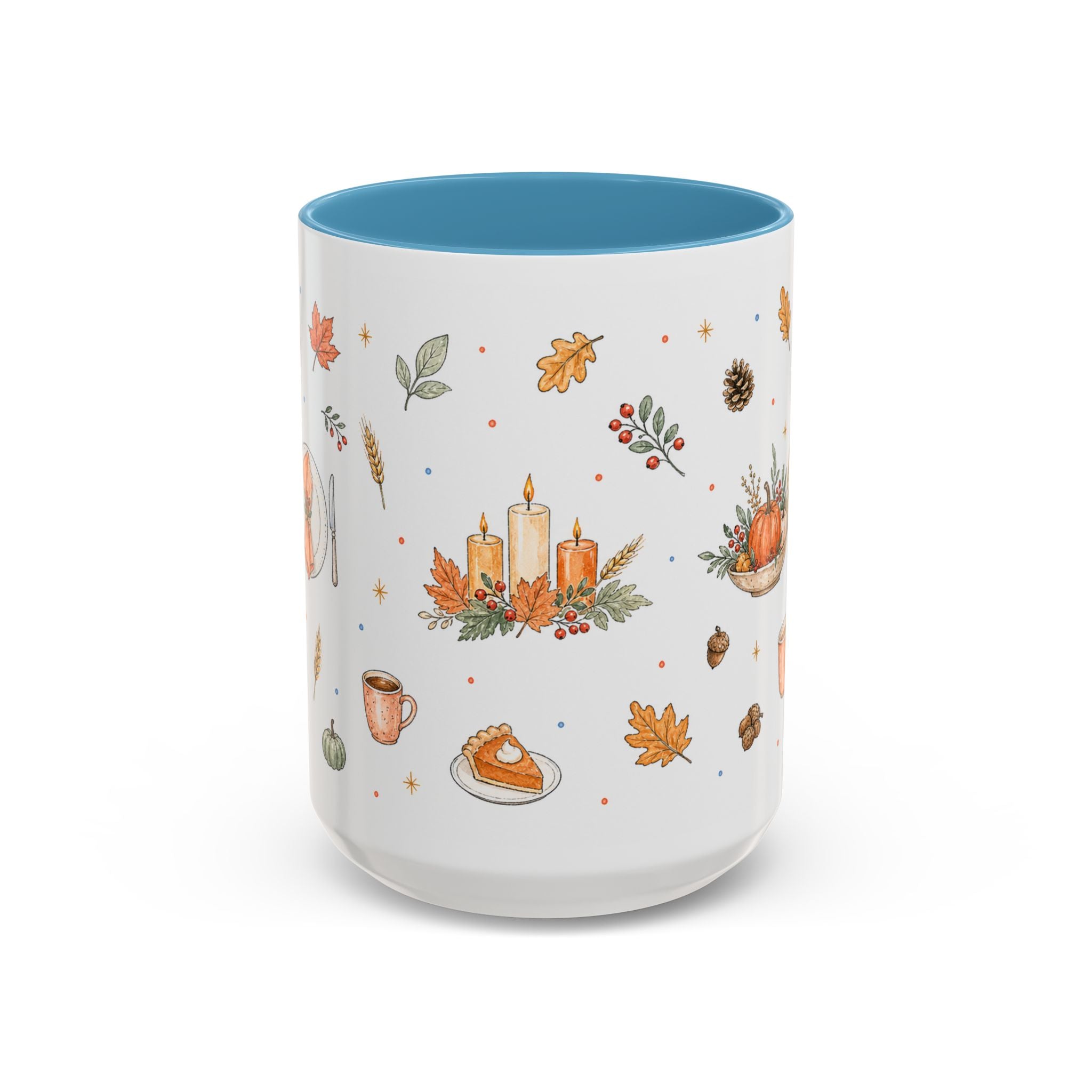 Thanksgiving Host Mug | Cozy Watercolor Gathering Gift | Autumn Accent Cup 11oz 15oz