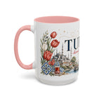 Turkey Home Country Mug | Moving Away Gift | Long Distance Friendship | 11 oz 15 oz Accent Mug