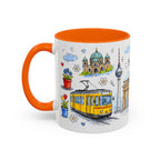 Berlin Travel Mug | European City Souvenir Accent Coffee Mug | 11oz 15oz Ceramic Cup