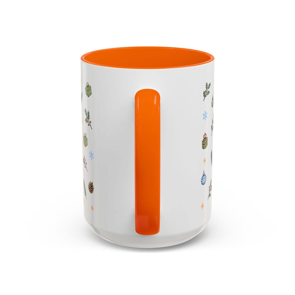 New York City Christmas Mug | Watercolor City Souvenir | Ceramic Coffee Cup