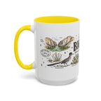 Big Bend National Park Coffee Mug | Texas Desert River Canyon Hiking Gift | Accent Color Ceramic 11oz 15oz