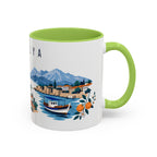 Antalya Coffee Mug | Turkey Travel Souvenir | Porcelain Decal City Gift | 11oz 15oz Accent Mug