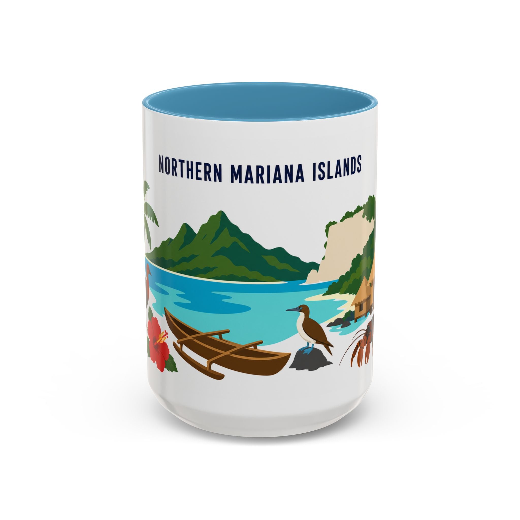 Northern Mariana Islands Coffee Mug | Travel Souvenir Accent Mug | Country Gift Ceramic Cup 11oz 15oz