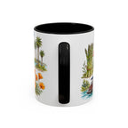 Stockton Illustrated Travel Mug | City Souvenir Accent Coffee Mug | 11oz 15oz Ceramic Cup
