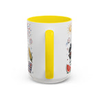 Freedom Fest Coffee Mug | Grill Chill Fireworks 4th of July | Accent Color Ceramic 11oz 15oz