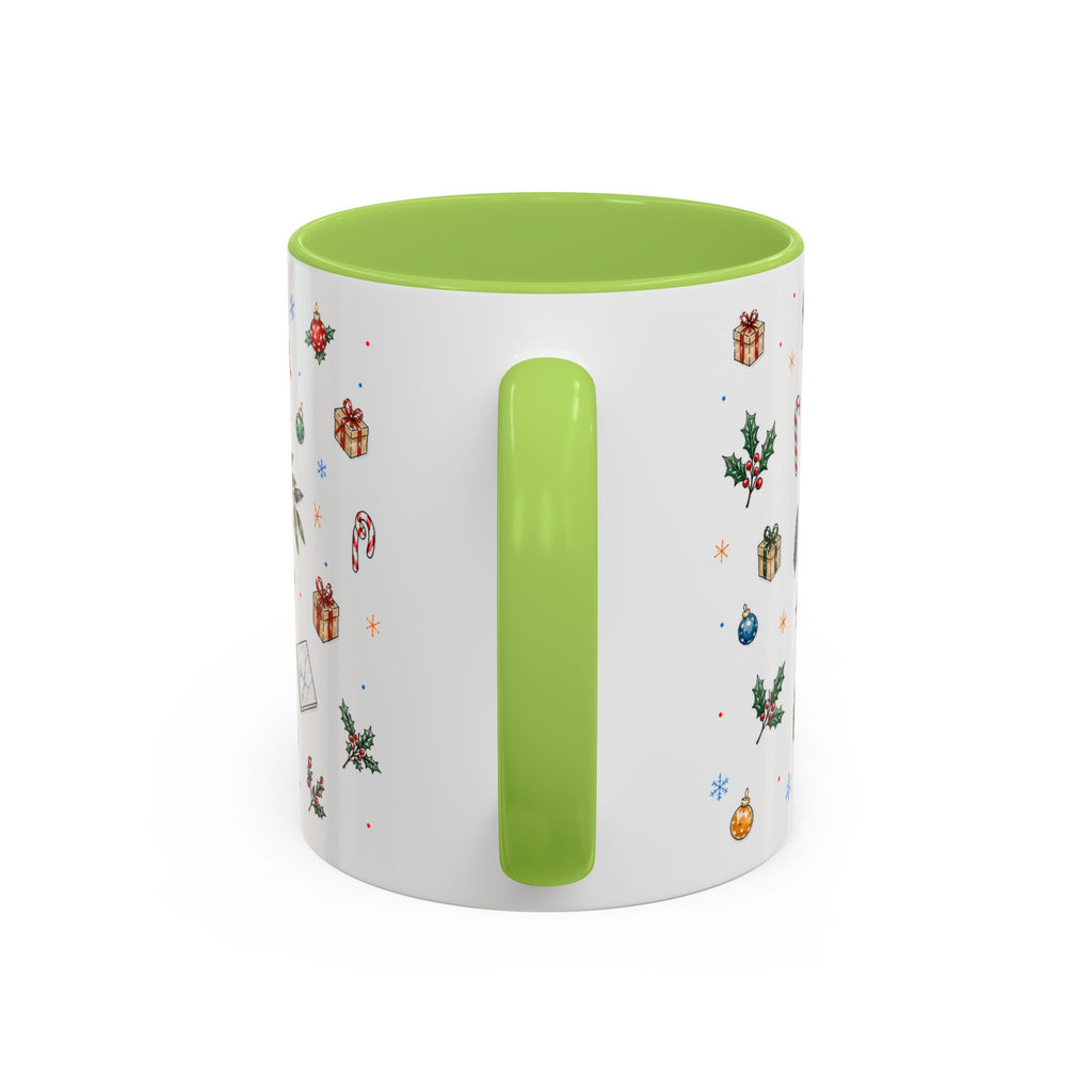 Florence Christmas Mug | Watercolor City Souvenir | Ceramic Coffee Cup (11oz 15oz)