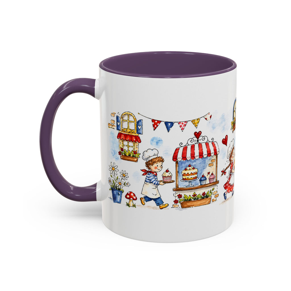 Cozy Bakery Village Mug | Storybook Pastry Accent Coffee Mug | EveryLegend