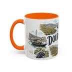 Douro Valley Mug, Portugal Travel Souvenir, Bucket List Gift, Accent Ceramic Coffee Mug 11oz 15oz