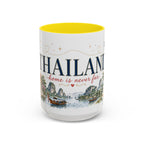 Thailand Home Country Mug | Moving Away Gift | Long Distance Friendship | 11 oz 15 oz Accent Mug