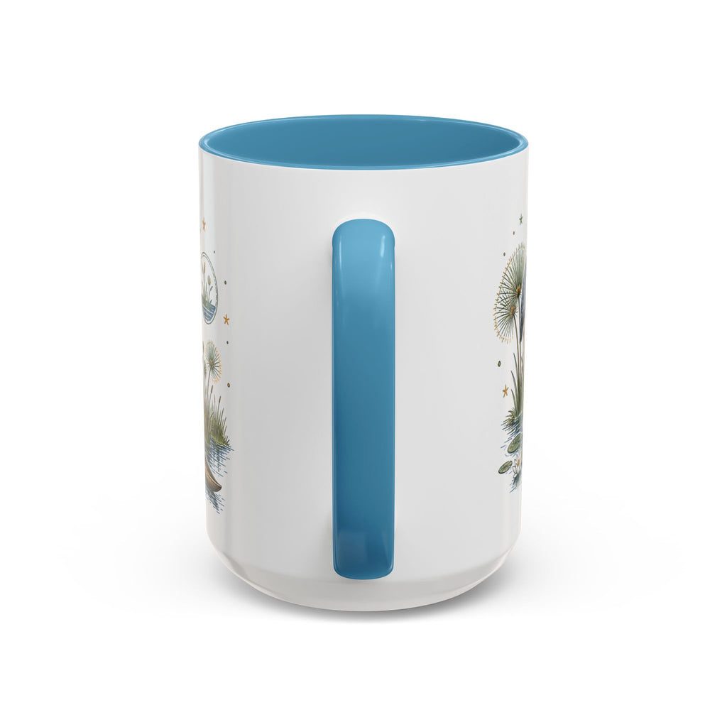 Okavango Delta Coffee Mug | Travel Destination Souvenir Gift | Accent Color Ceramic 11oz 15oz