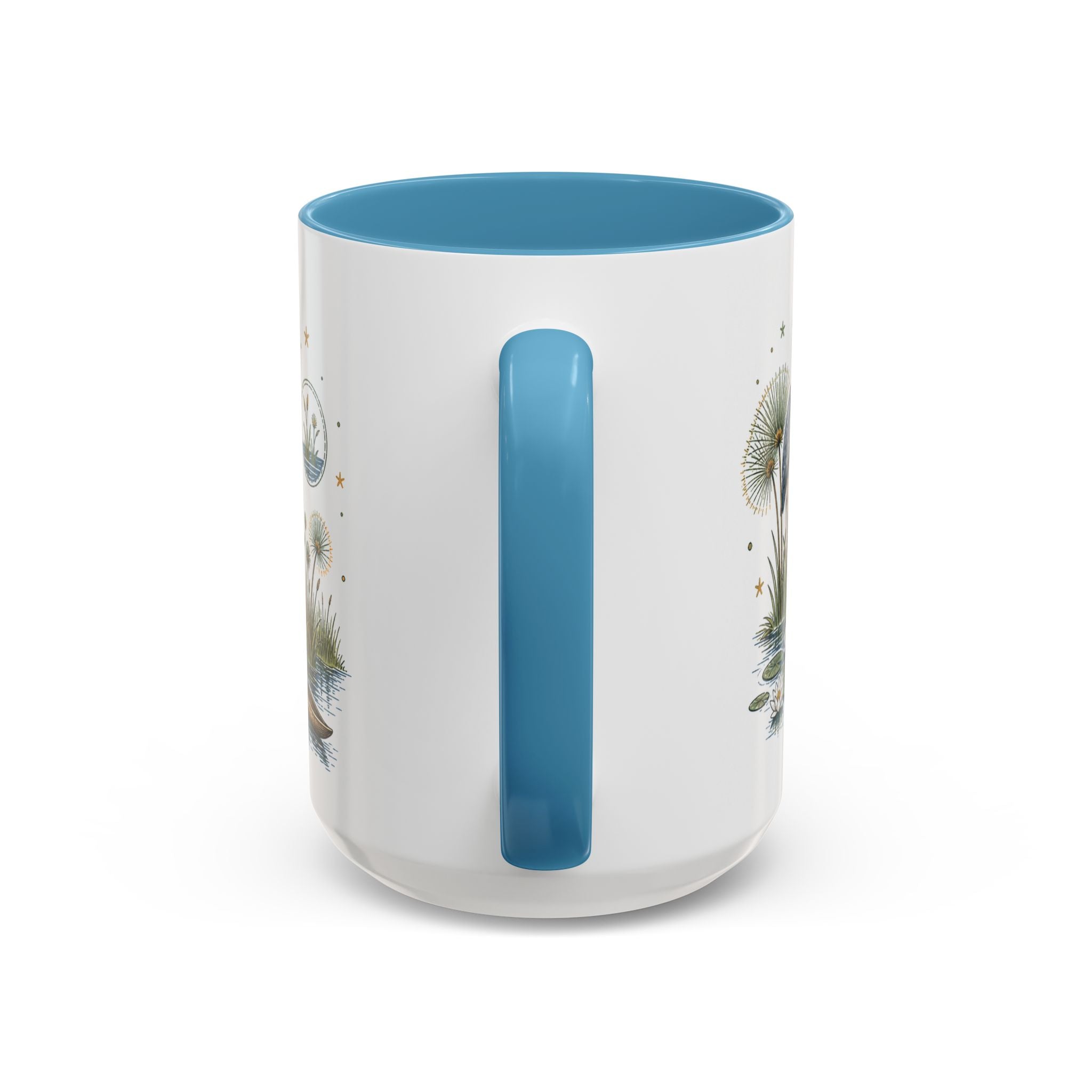 Okavango Delta Coffee Mug | Travel Destination Souvenir Gift | Accent Color Ceramic 11oz 15oz