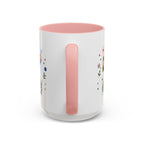 Fez Coffee Mug | Postage Stamp Collage Mug | Travel Souvenir Accent Cup 11oz 15oz