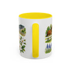 Lexington Illustrated Travel Mug | City Souvenir Accent Coffee Mug | 11oz 15oz Ceramic Cup