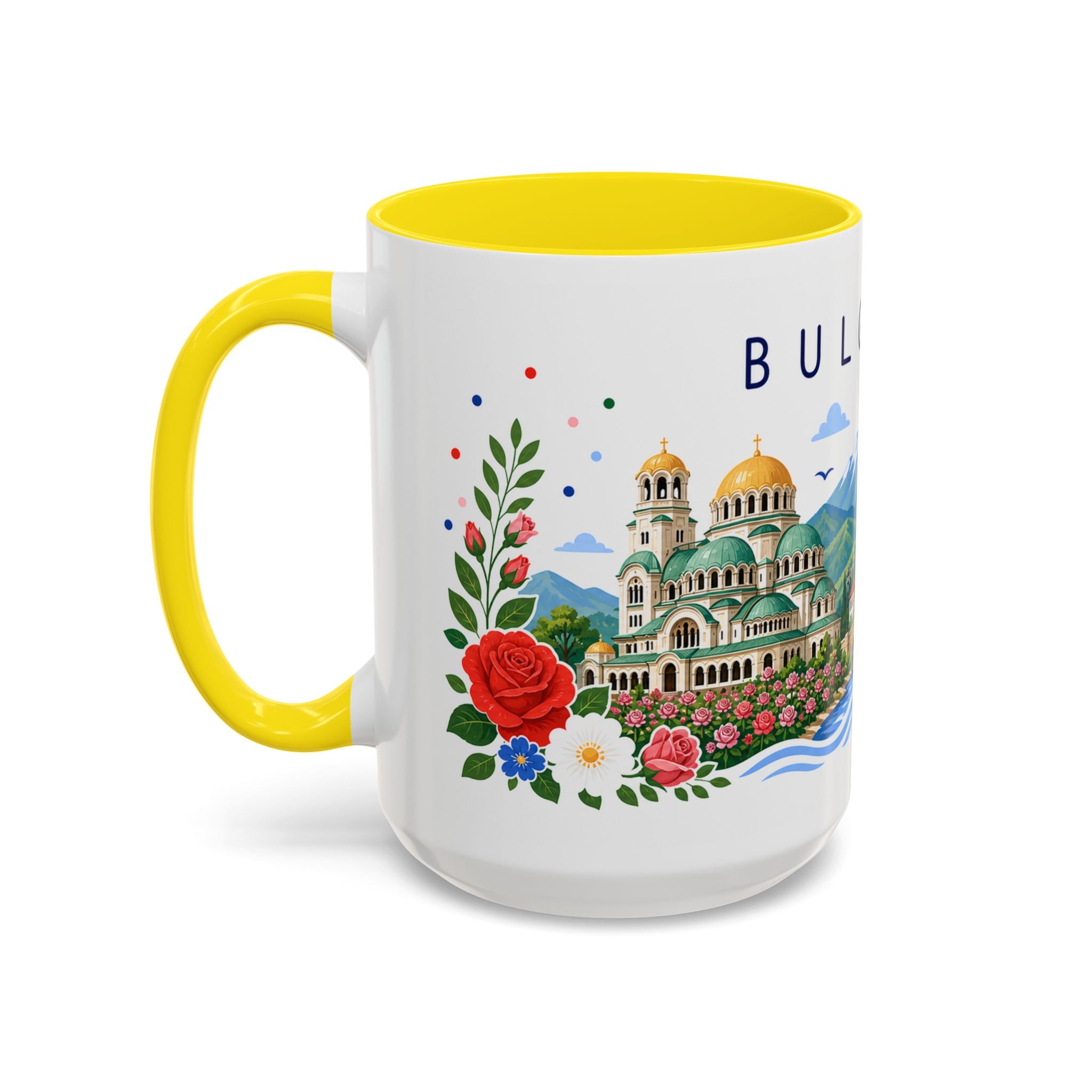 Bulgaria Coffee Mug | Travel Souvenir Accent Mug | Place Gift Ceramic Cup 11oz 15oz