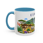 Eswatini Coffee Mug | Travel Souvenir Accent Mug | Country Gift Ceramic Cup 11oz 15oz