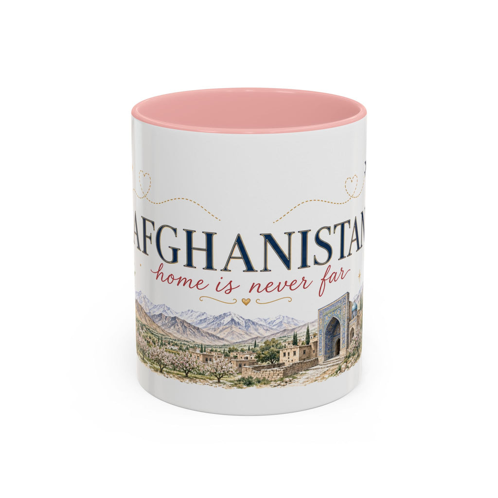 Afghanistan Home Country Mug | Moving Away Gift | Long Distance Friendship | 11 oz 15 oz Accent Mug