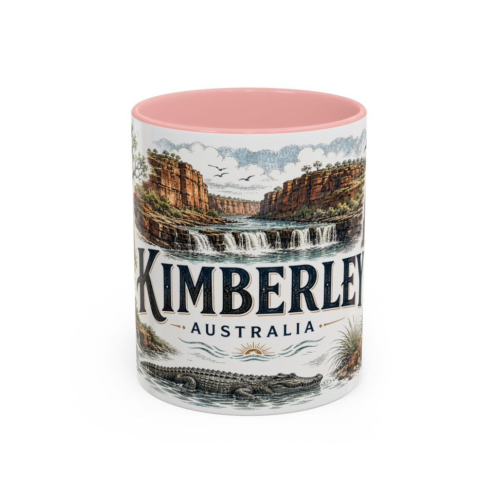 Kimberley Mug, Australia Travel Souvenir, Bucket List Gift, Accent Ceramic Coffee Mug 11oz 15oz