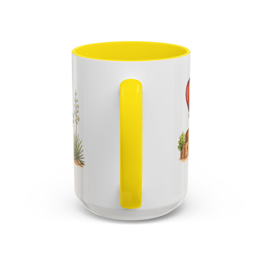 Albuquerque Illustrated Travel Mug | City Souvenir Accent Coffee Mug | 11oz 15oz Ceramic Cup