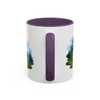 Olympic National Park Coffee Mug | Solid Color Block Park Souvenir | 11oz 15oz Accent Mug