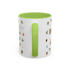Santa Fe Christmas Mug | Watercolor City Souvenir | Ceramic Coffee Cup (11oz 15oz)