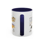Death Valley National Park Coffee Mug | California Desert Hiking Camping Gift | Accent Color Ceramic 11oz 15oz