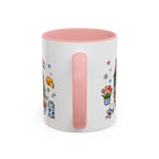 Volendam Illustrated Travel Mug | Netherlands Souvenir Accent Coffee Mug | 11oz 15oz Ceramic Cup