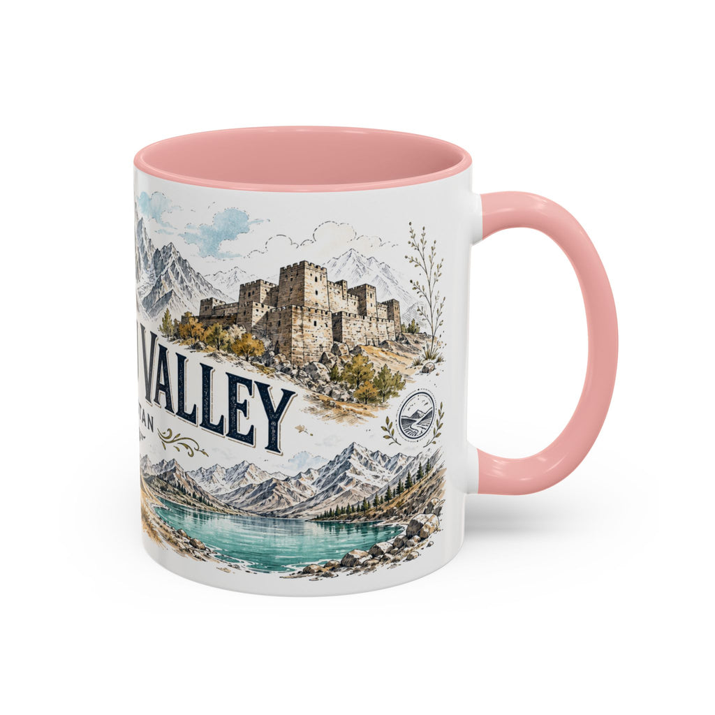 Skardu Valley Mug, Pakistan Travel Souvenir, Bucket List Gift, Accent Ceramic Coffee Mug 11oz 15oz