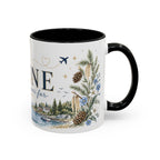 Maine State Mug | Moving Away, Long Distance Friendship Gift | 11oz 15oz Accent Mug