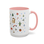 Las Vegas Christmas Mug | Watercolor City Souvenir, Travel Memories (11oz, 15oz)
