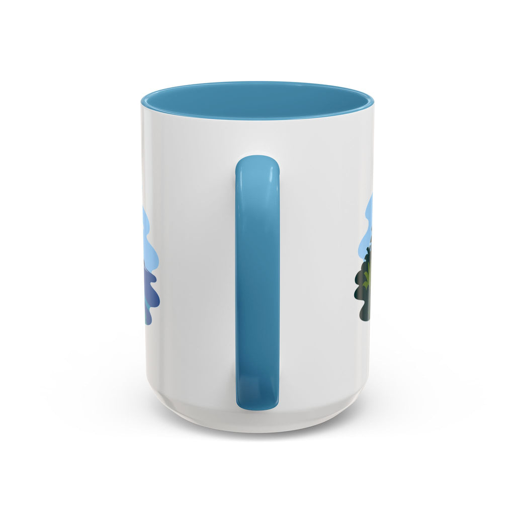 National Park of American Samoa Coffee Mug | Solid Color Block Park Souvenir | 11oz 15oz Accent Mug