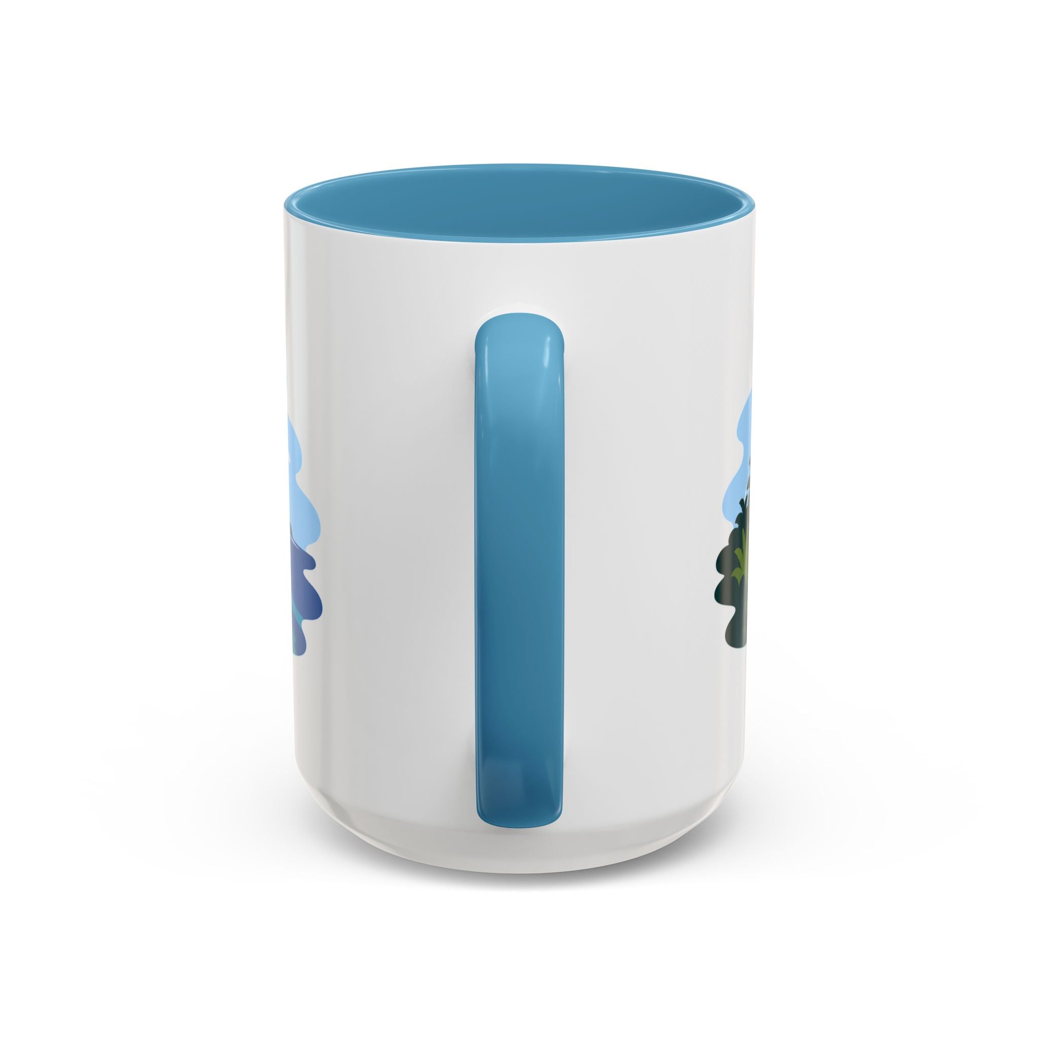 National Park of American Samoa Coffee Mug | Solid Color Block Park Souvenir | 11oz 15oz Accent Mug