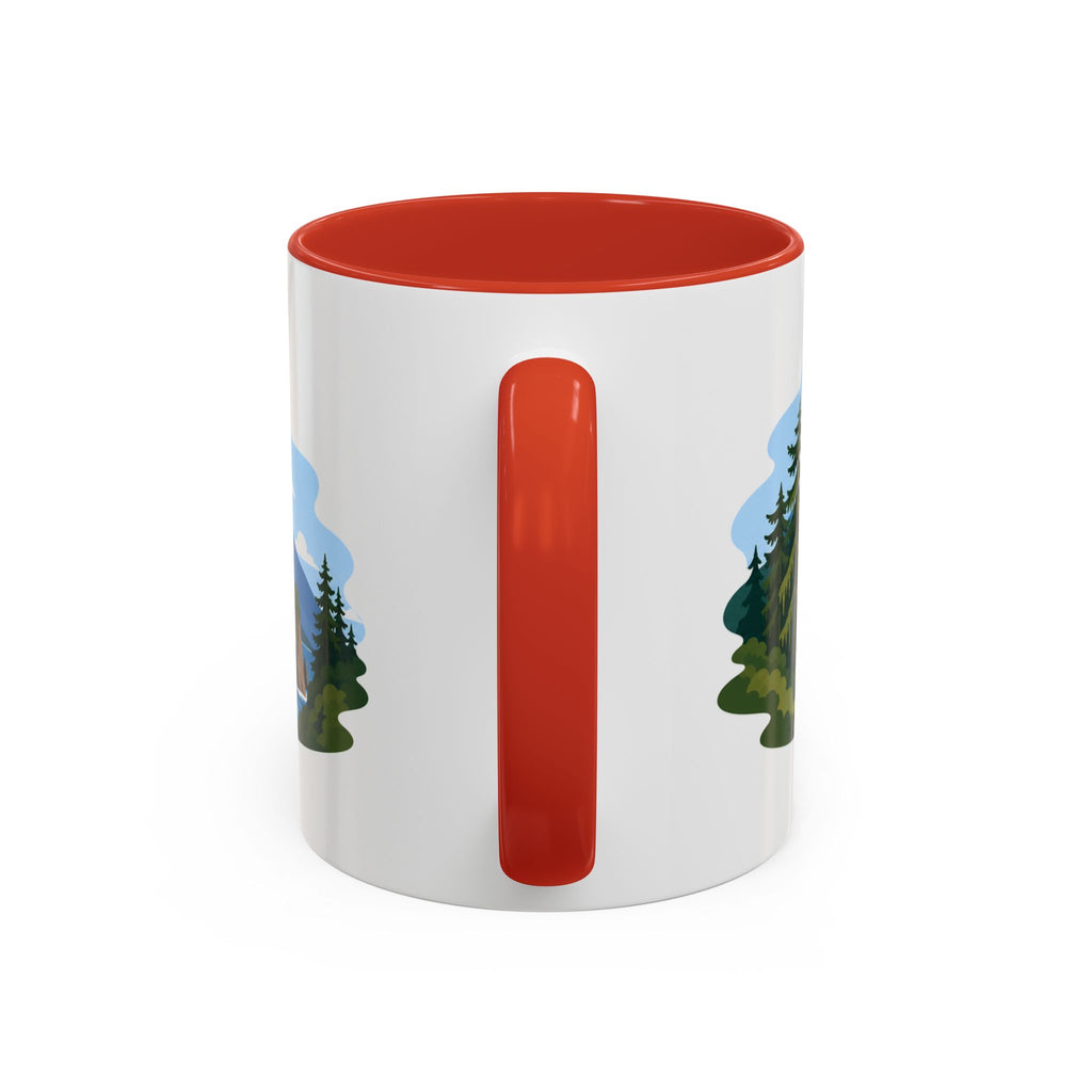 Olympic National Park Coffee Mug | Solid Color Block Park Souvenir | 11oz 15oz Accent Mug