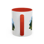Olympic National Park Coffee Mug | Solid Color Block Park Souvenir | 11oz 15oz Accent Mug