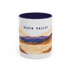 Death Valley National Park Coffee Mug | Solid Color Block Park Souvenir | 11oz 15oz Accent Mug