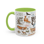 Bryce Canyon Coffee Mug | National Park Hiking Utah Gift | Accent Color Ceramic 11oz 15oz