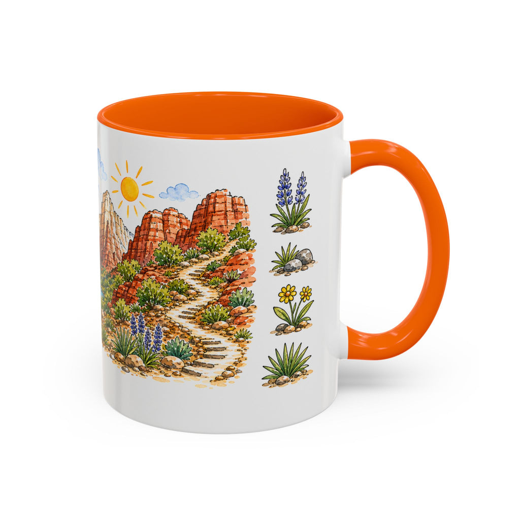 Zion National Park Mug | US Travel Souvenir Accent Coffee Mug | 11oz 15oz Ceramic Cup