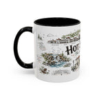 Hot Springs National Park Coffee Mug | Arkansas Thermal Spring Spa Gift | Accent Color Ceramic 11oz 15oz