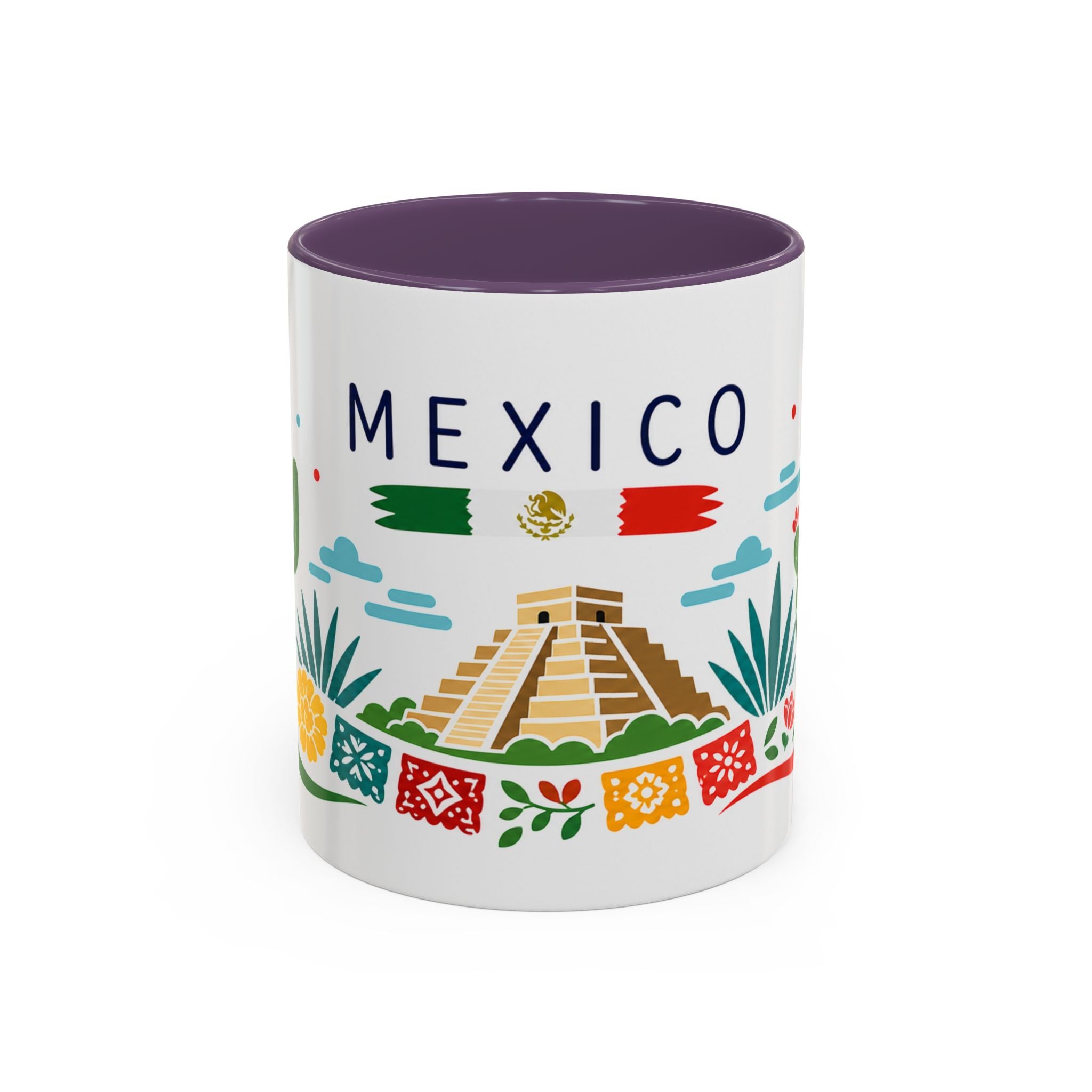 Mexico Coffee Mug | Travel Souvenir Accent Mug | Country Gift Ceramic Cup 11oz 15oz
