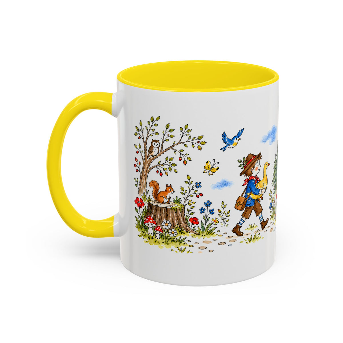 The Golden Goose Mug | Storybook Fairy Tale Accent Coffee Mug | EveryLegend
