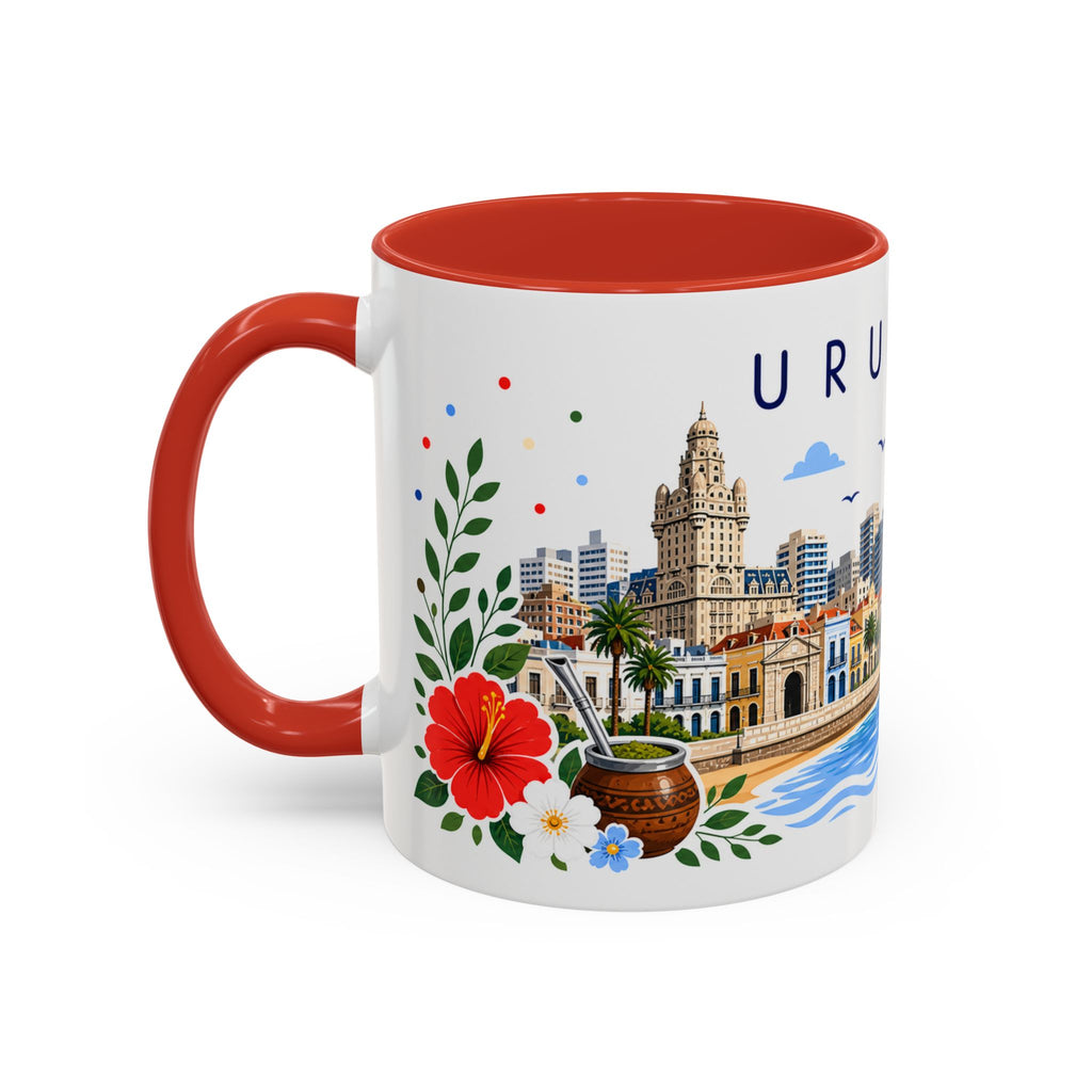 Uruguay Coffee Mug | Travel Souvenir Accent Mug | Place Gift Ceramic Cup 11oz 15oz